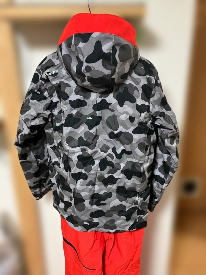 Phenix 未使用　迷彩柄 スキーウェア上下セット170cm