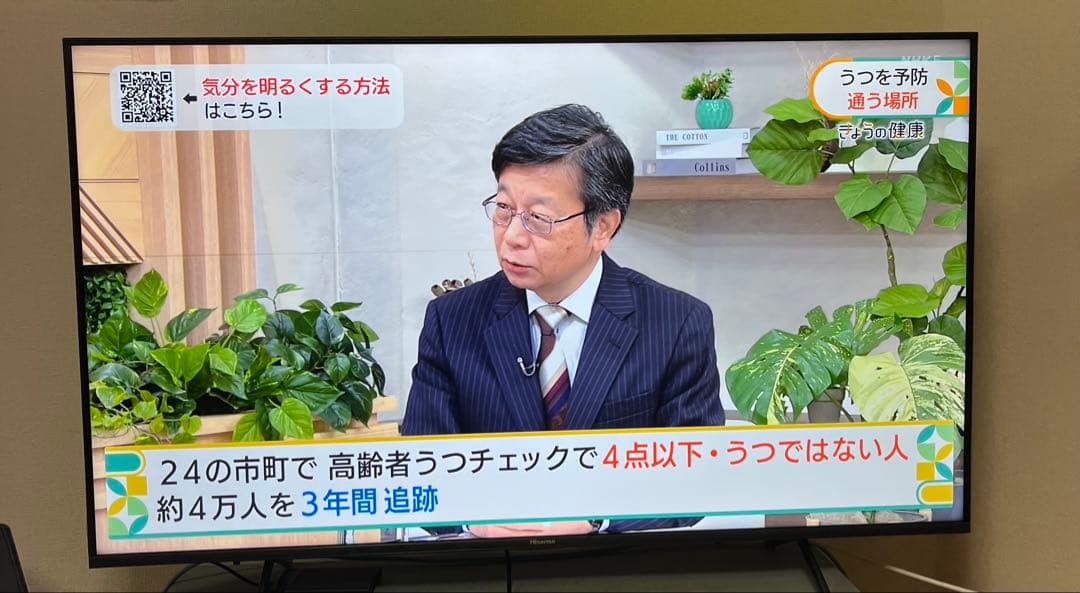 2024年製 ハイセンス 4K液晶テレビ 50E7H 50インチ　ライン抜け有