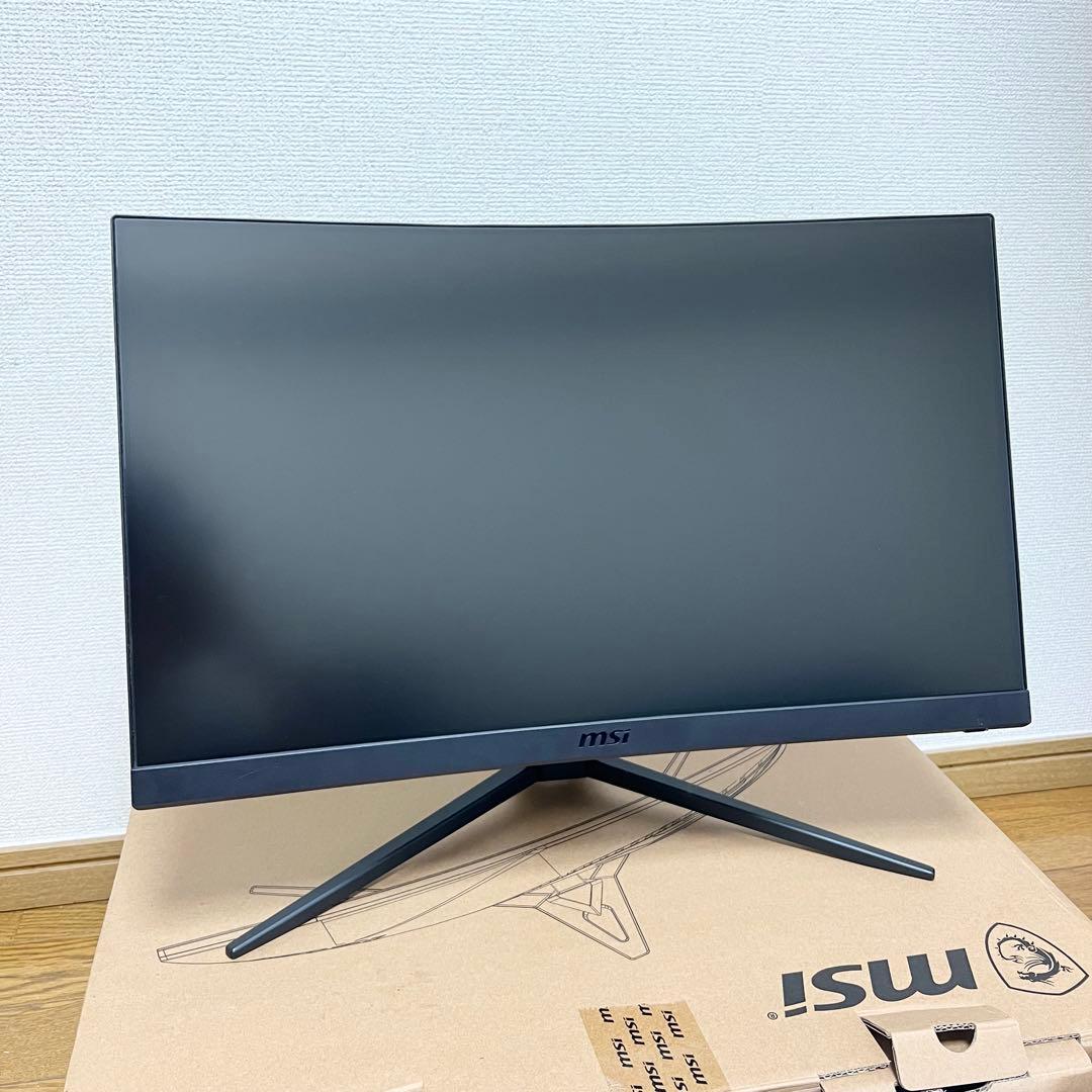 MSI OptIx MAG241 湾曲 ゲーミングモニター 24インチ