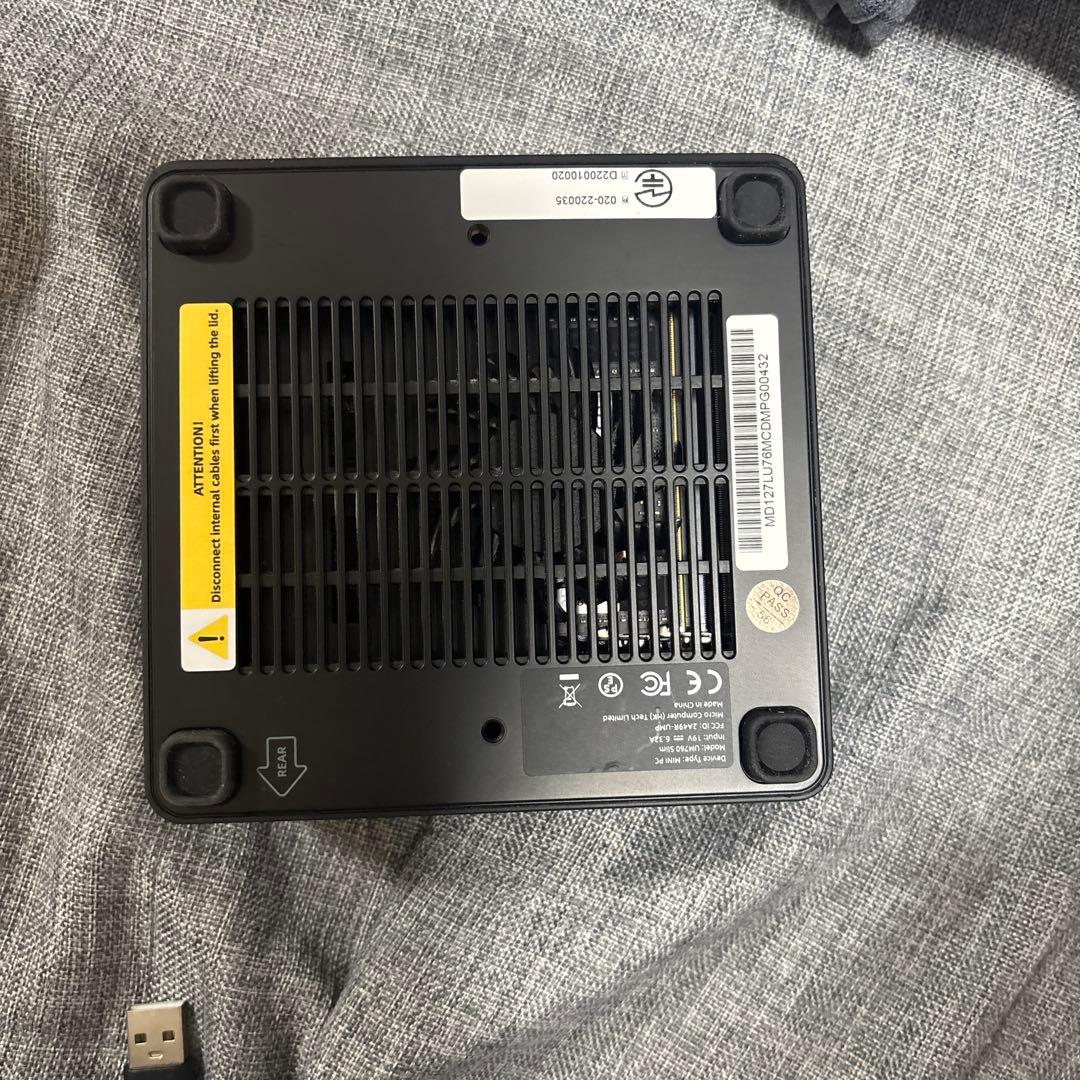 MINISFORUM ミニPC UM760 Ryzen 5 7640Hジャンク品