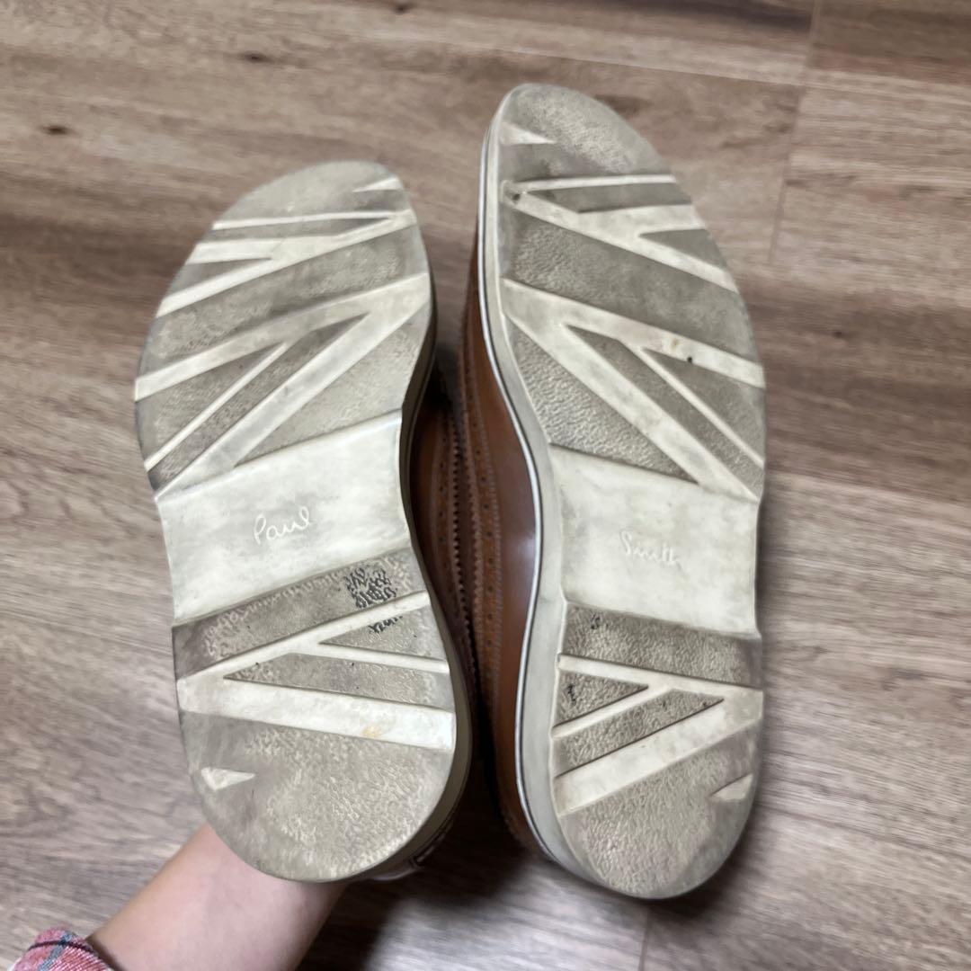 ポールスミス　ビジネスカジュアル　ウィングチップ