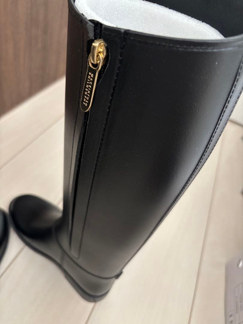 マッキントッシュ　ブラックロングブーツ Sサイズ