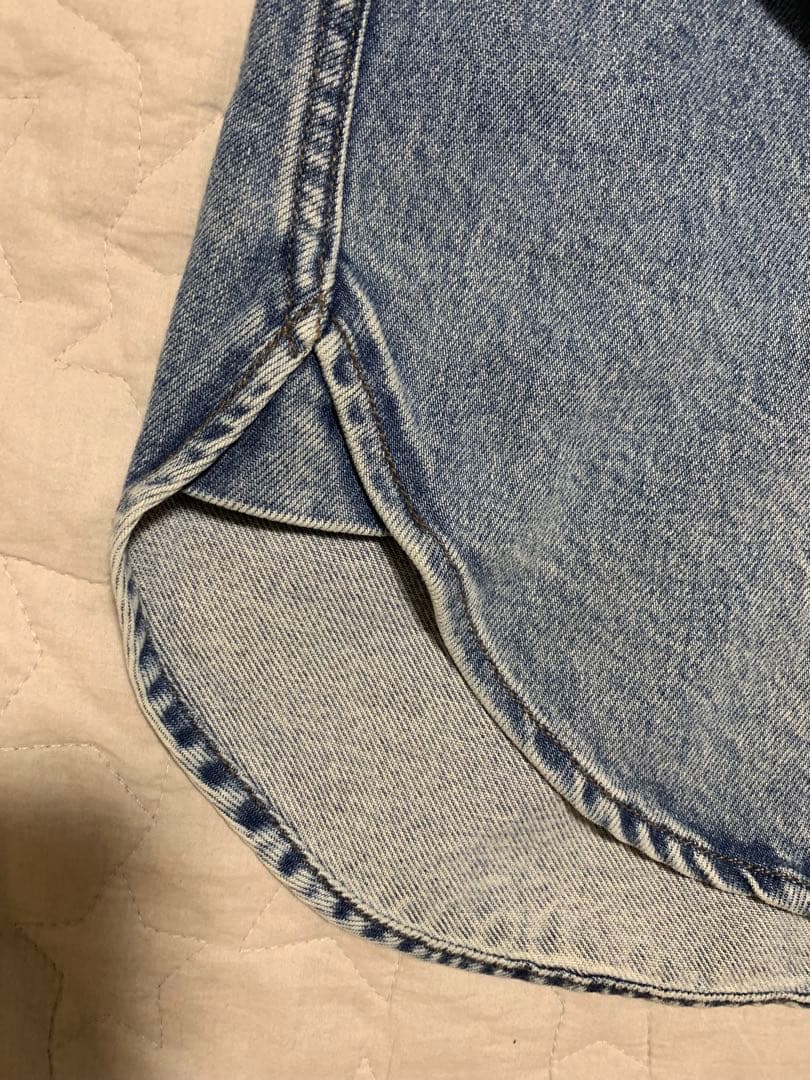 【Whim Gazette】ドロップデニムシャツ