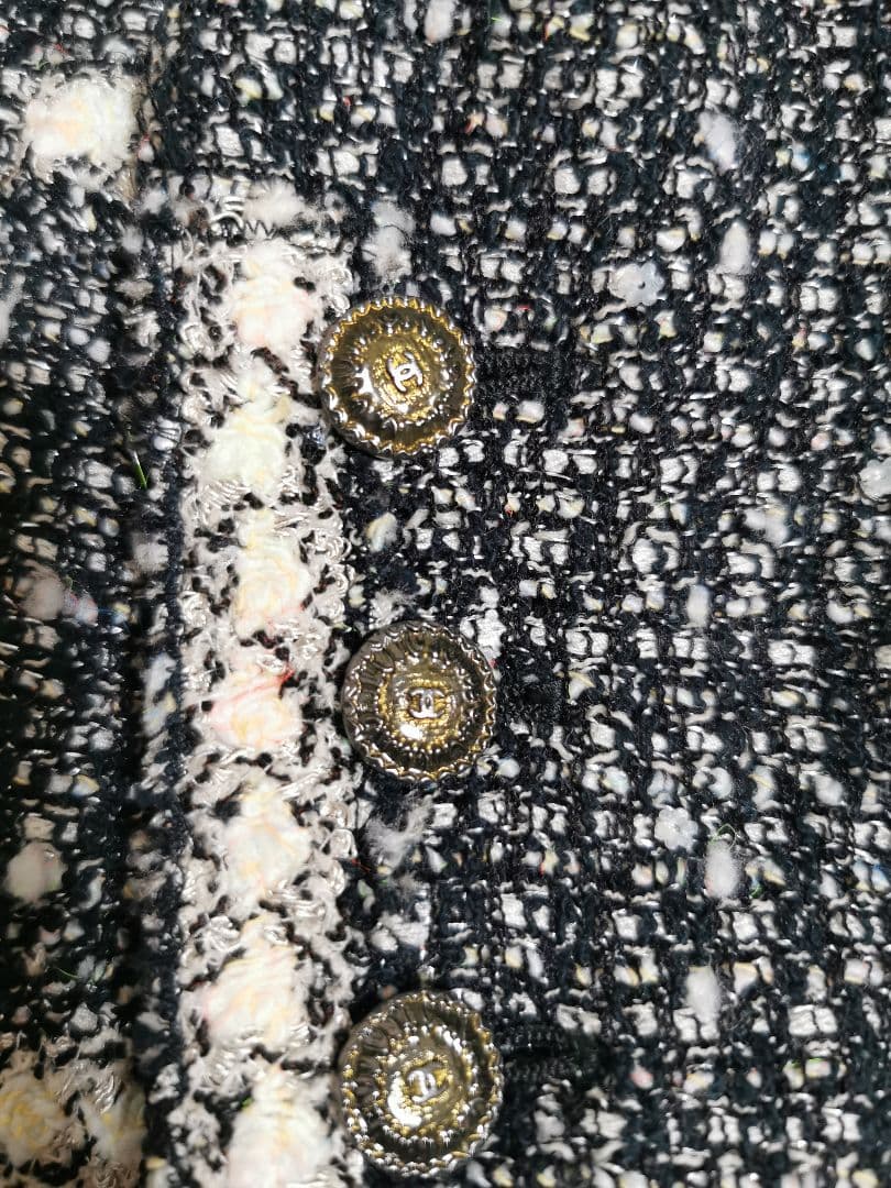 美品　シャネル　CHANEL　ツイード　ジャケット　05A 　サイズ　38