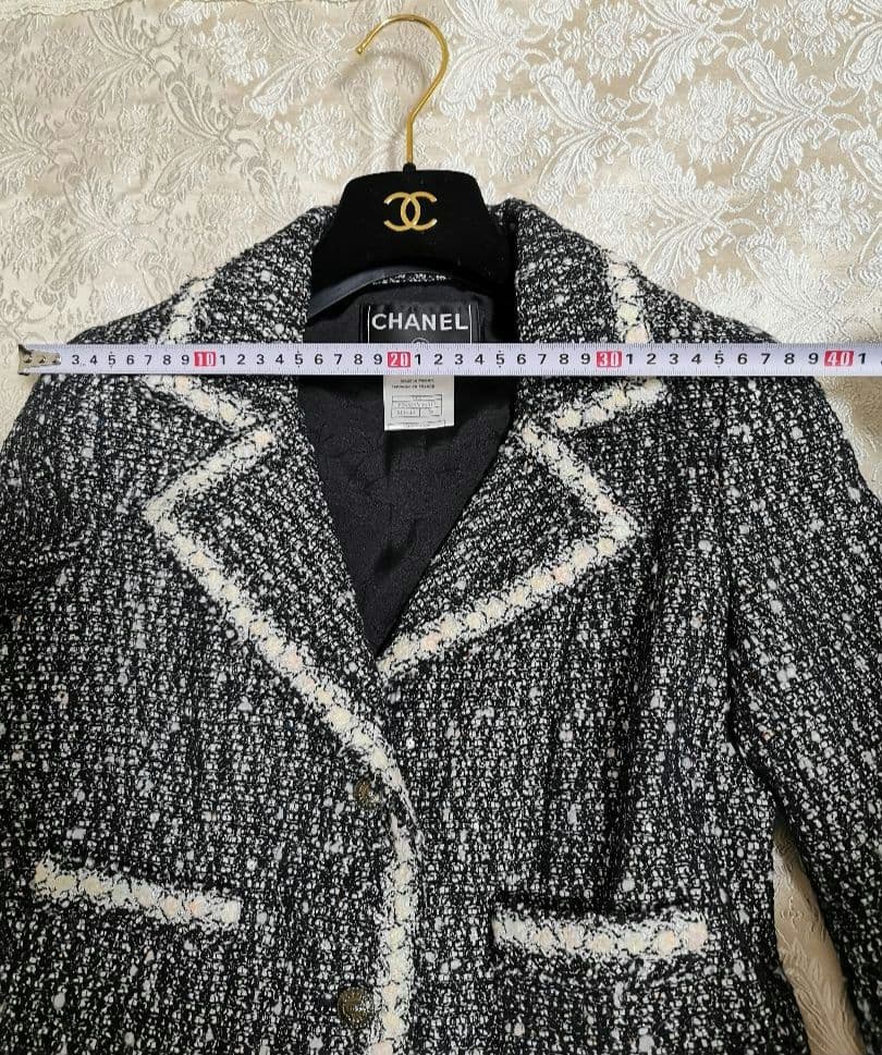 美品　シャネル　CHANEL　ツイード　ジャケット　05A 　サイズ　38