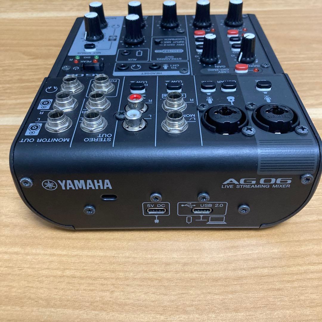 YAMAHA AG06 MK2 オーディオインターフェイス