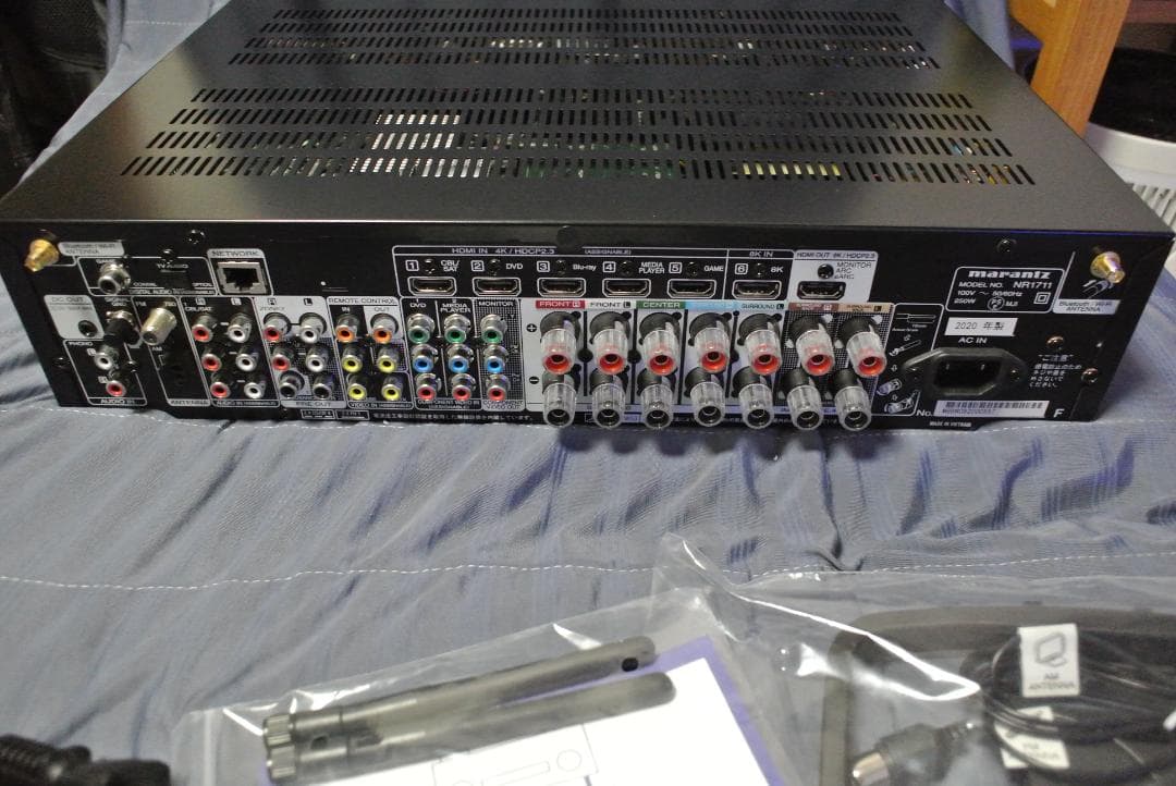 marantz NR1711 AVアンプ 動作品 セットアップマイク付き