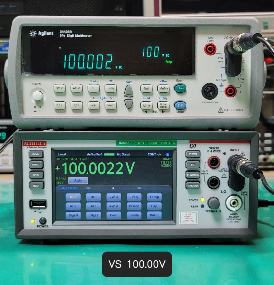 週末Agilent 34405A 5.5桁 デュアルディスプレイ マルチメーター
