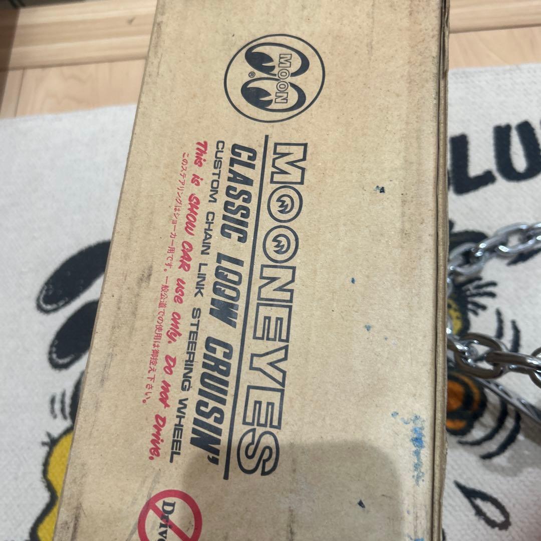 MOONEYES チェーンステアリングホイール