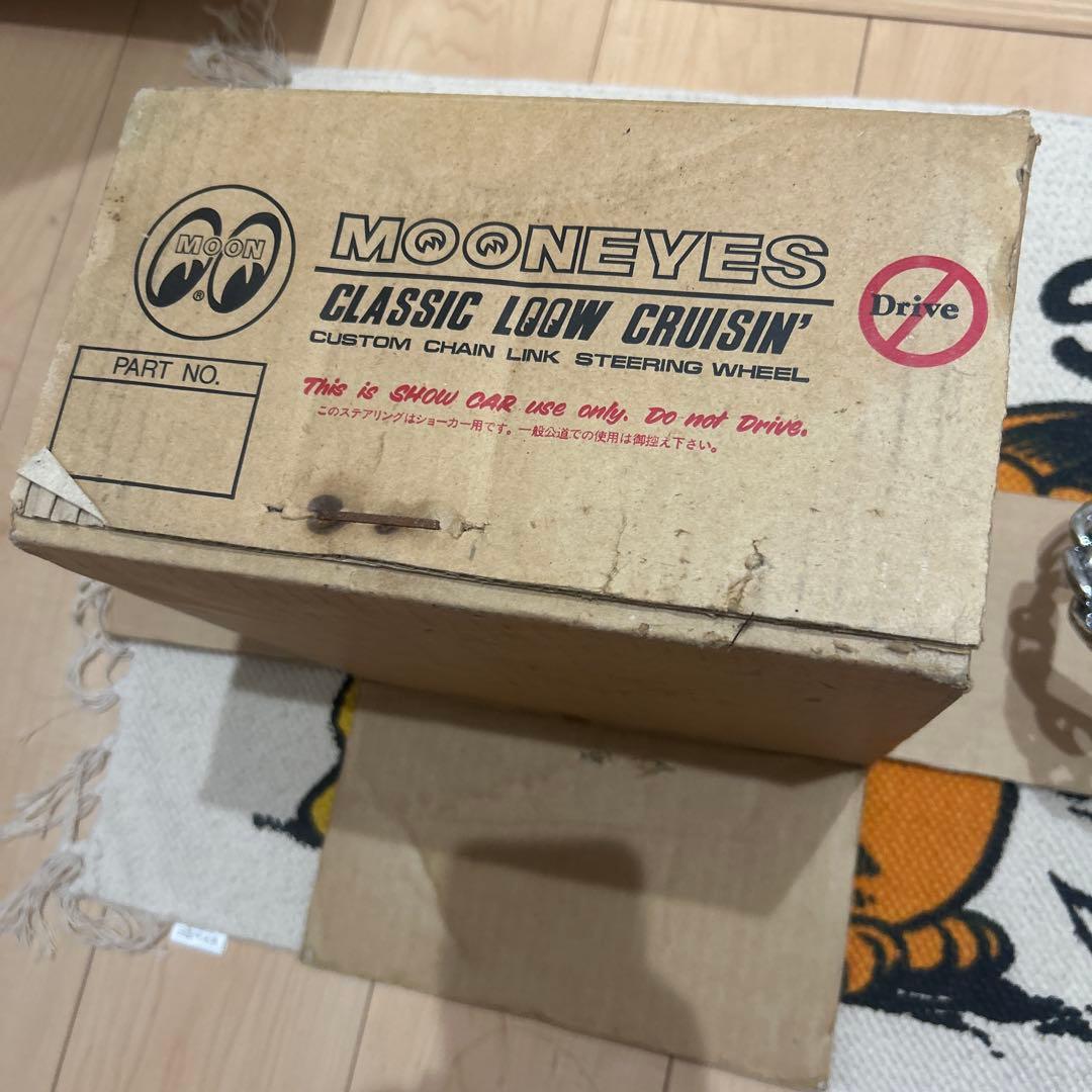 MOONEYES チェーンステアリングホイール