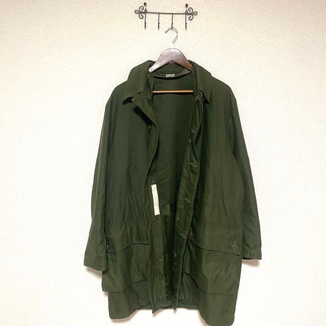 極美品　スウェーデン軍　M59フィールドコート　ボアライナー付　フルセットC50