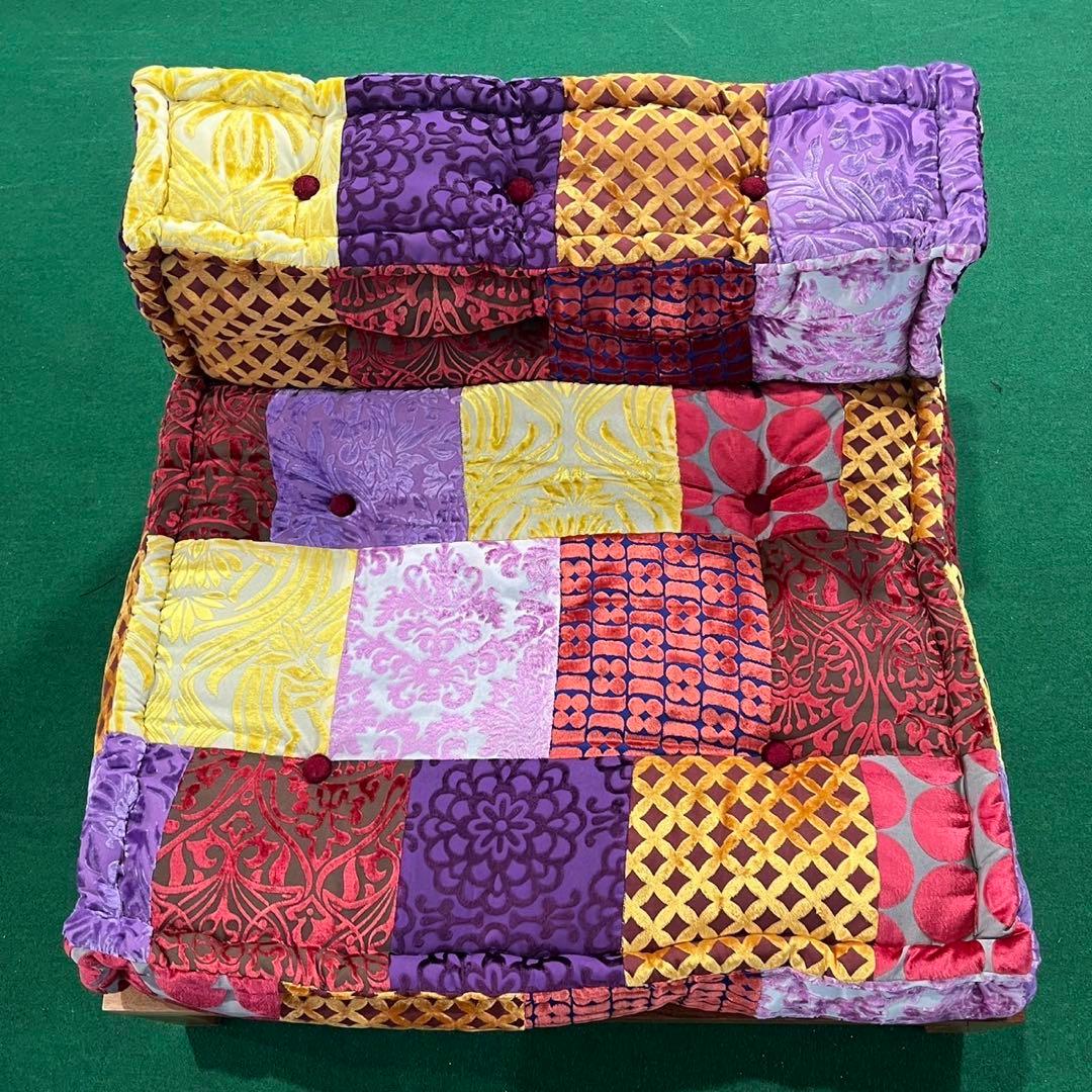 a.depeche 1人掛けソファ チェア ロースツール パッチワーク I029