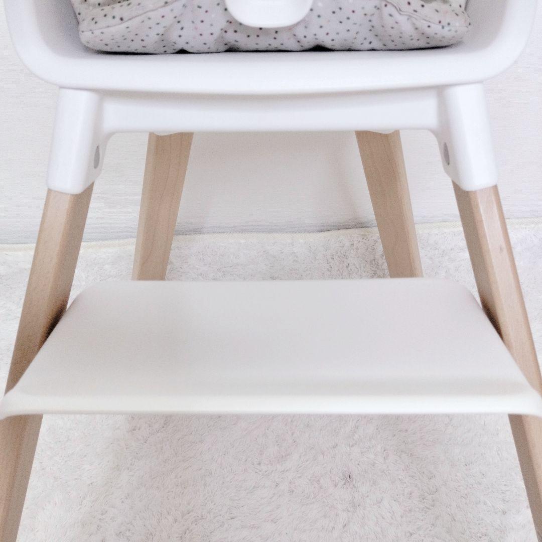 【美品】　ストッケ　クリック　ハイチェア　ベビーチェア　クッション付