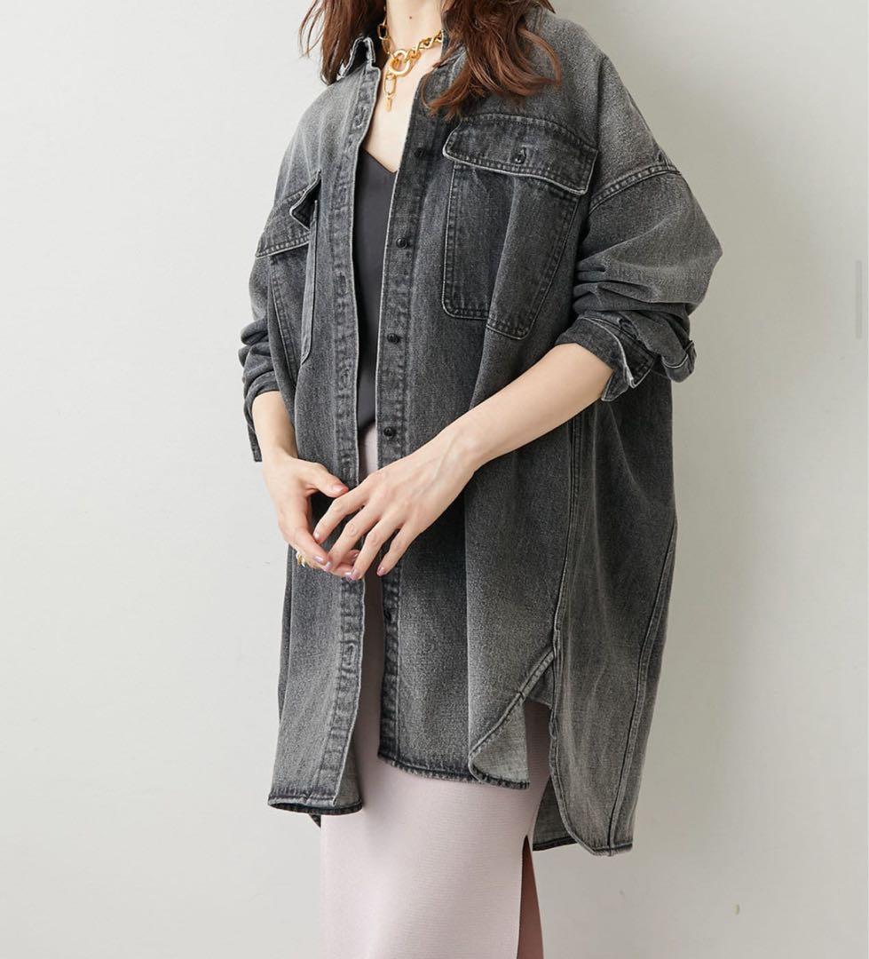 Whim Gazette DENIMシャツワンピース