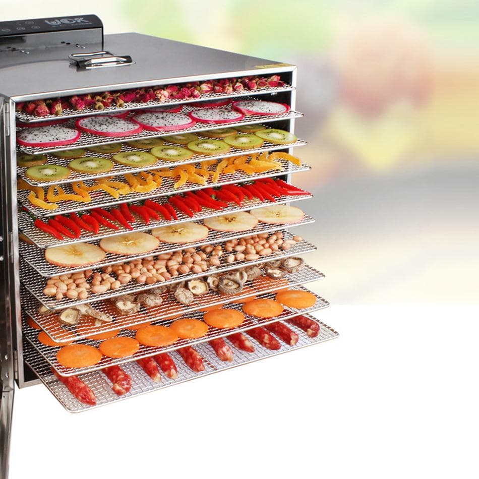 食品乾燥機 10層 フードドライヤー クッキー乾燥機 電気食品脱水機 ドライフ
