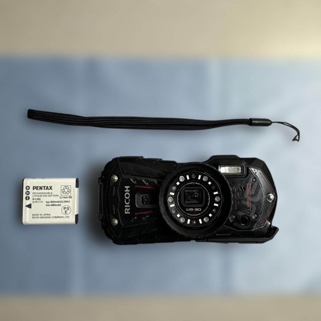 動作確認済RICOH WG-30コンパクトデジタルカメラ