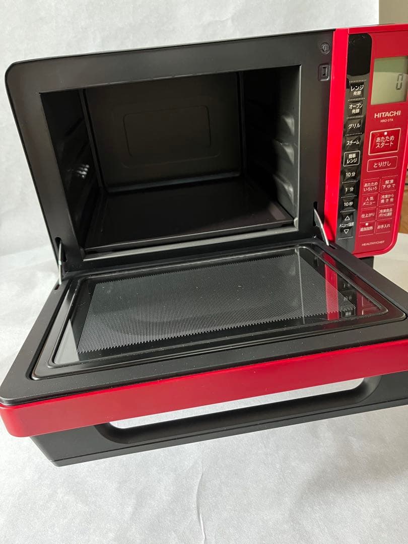 日立 過熱水蒸気オーブンレンジ ヘルシーシェフ MRO-S7A R 24年製