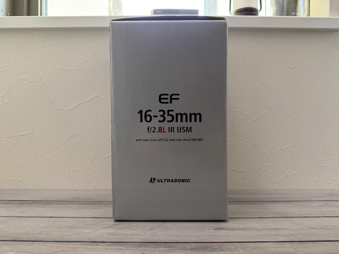 CANON EF16-35mm F2.8L III USM + フィルター