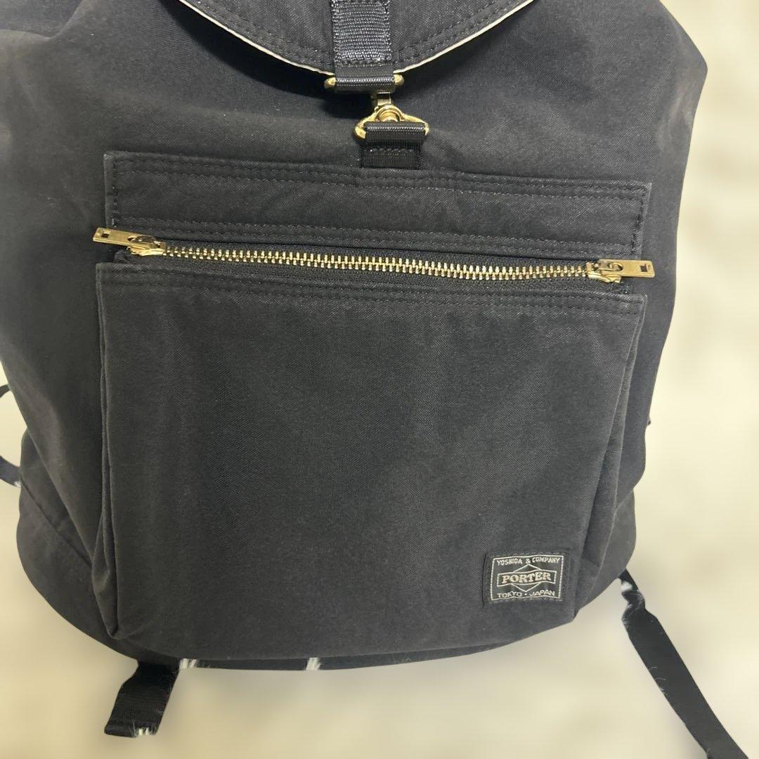 【極美品】ポーター　ドラフト　リュック　黒　吉田カバン　現行定価60,500円
