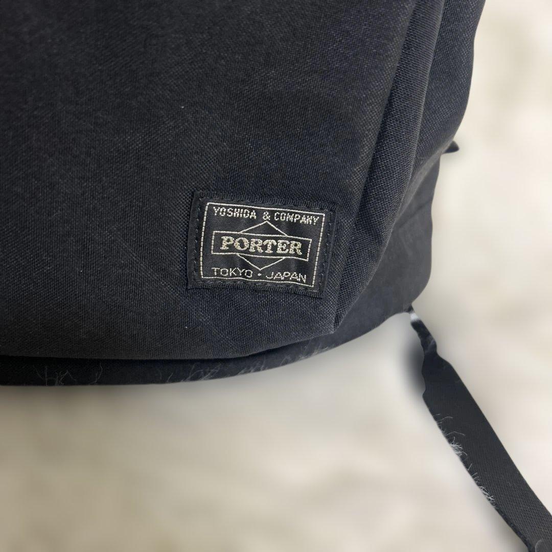 【極美品】ポーター　ドラフト　リュック　黒　吉田カバン　現行定価60,500円