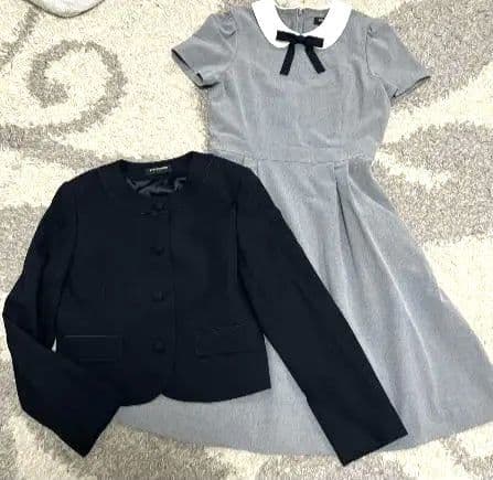 ポンポネットジュニアL (160㎝) ワンピースセット　卒業式中学受験セレモニー