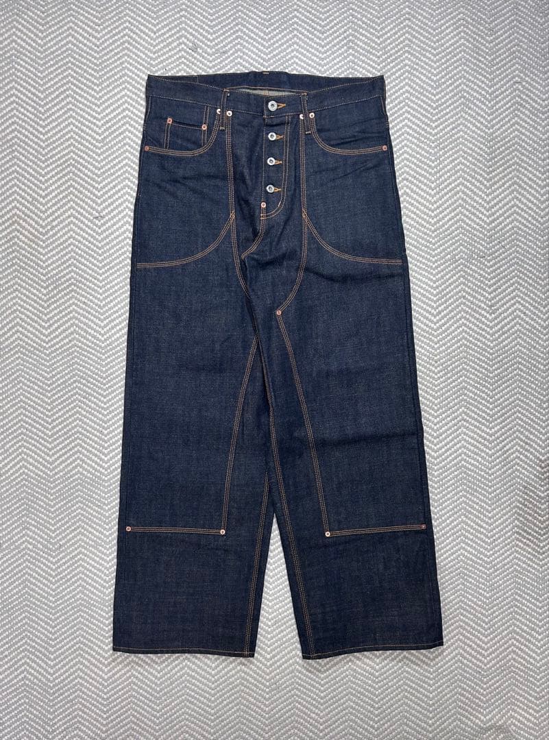【CAL224】SUGARHILL シュガーヒル ダブルニーデニムパンツ