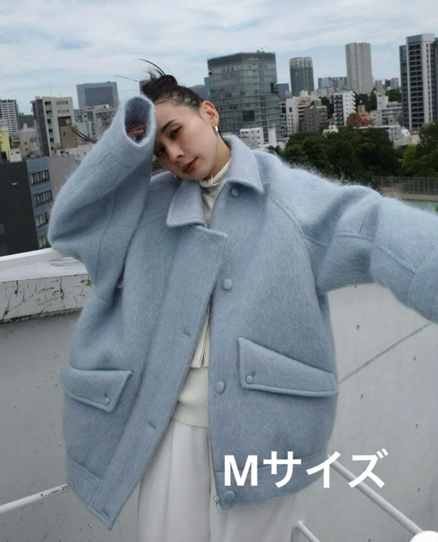 UND MOHAIR SHAGGY FLIGHT JACKET Mサイズ