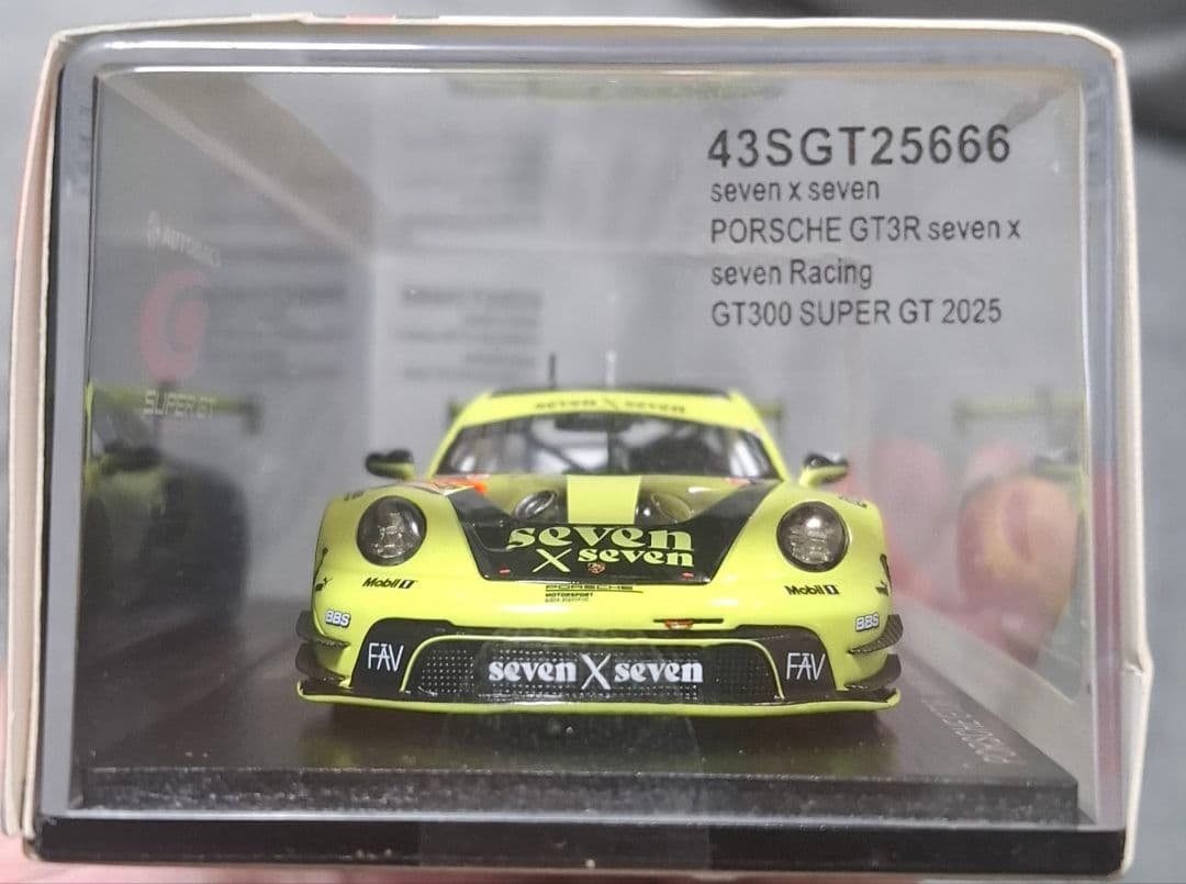 ミニカー Porsche911GT3R seven x seven GT300