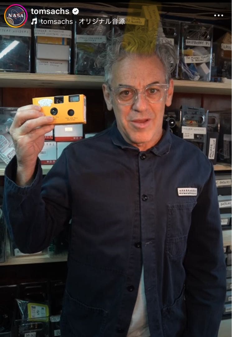 【超希少】 Tom Sachs トムサックス フィルムカメラ カメラ ソウル限定