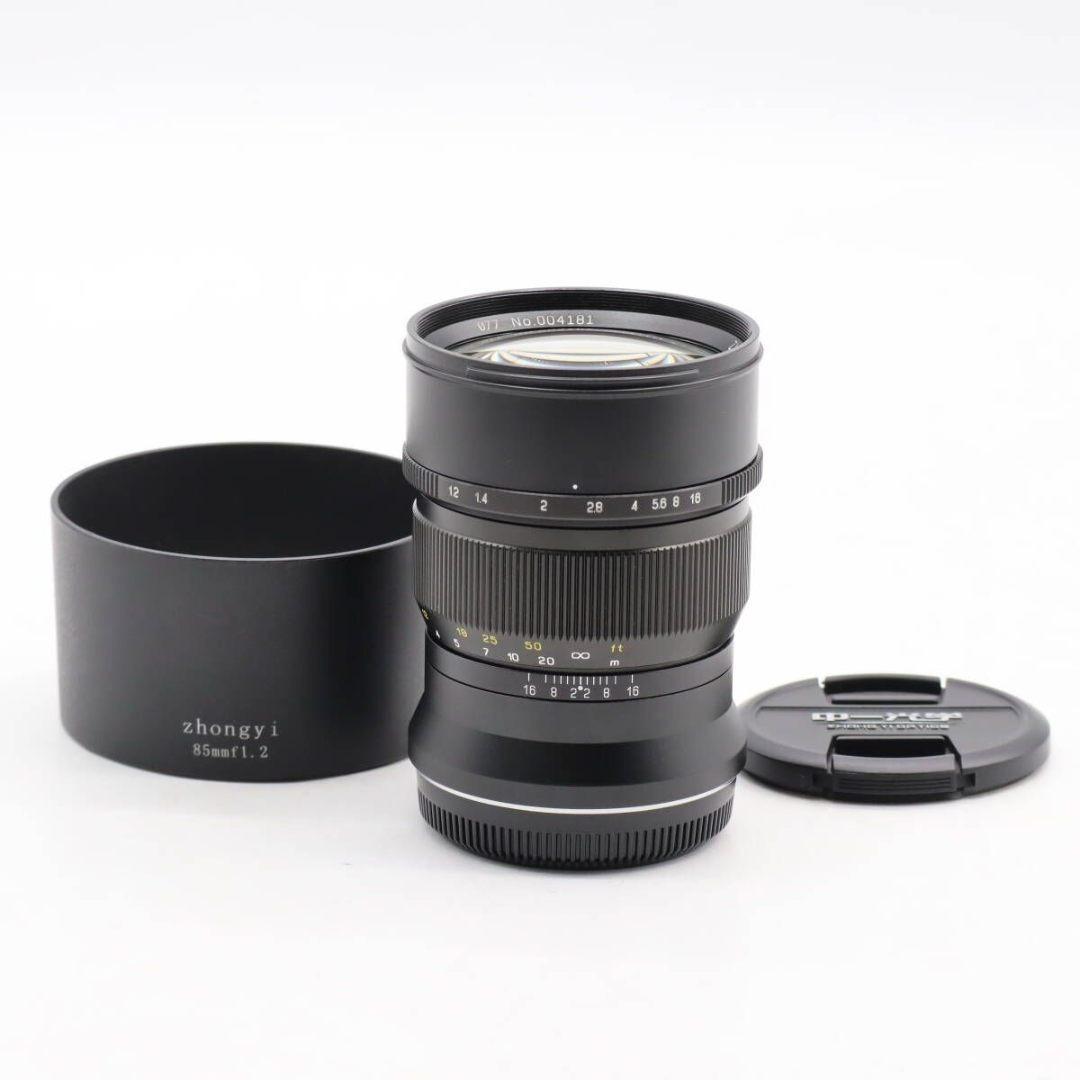 中一光学 スピードマスター 85mm F1.2 富士フイルムGFX Gマウント