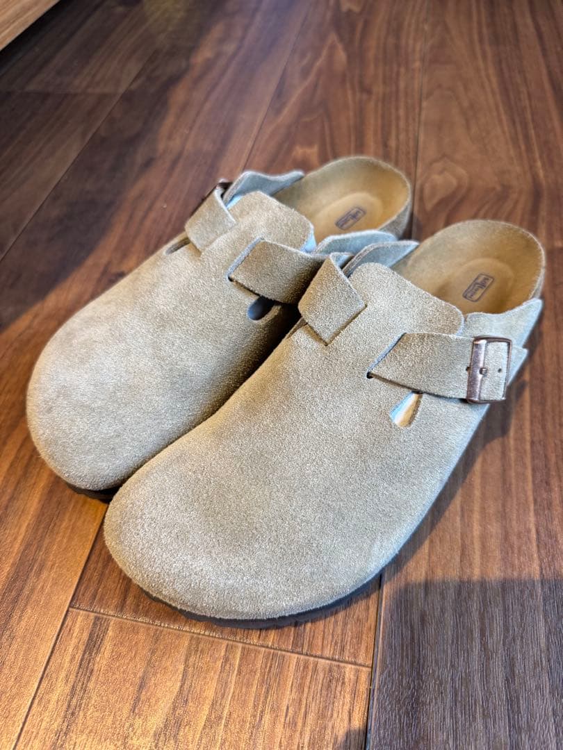 美品 Birkenstock Boston ビルケンシュトック