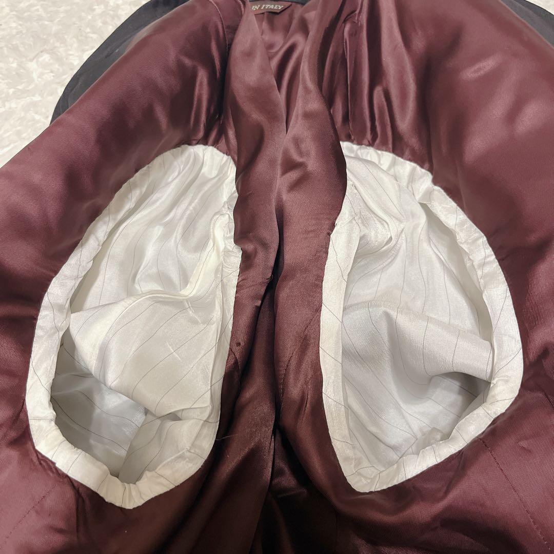 大人の品格 ポールスミスロンドン ボルドー セットアップ スーツ イタリア