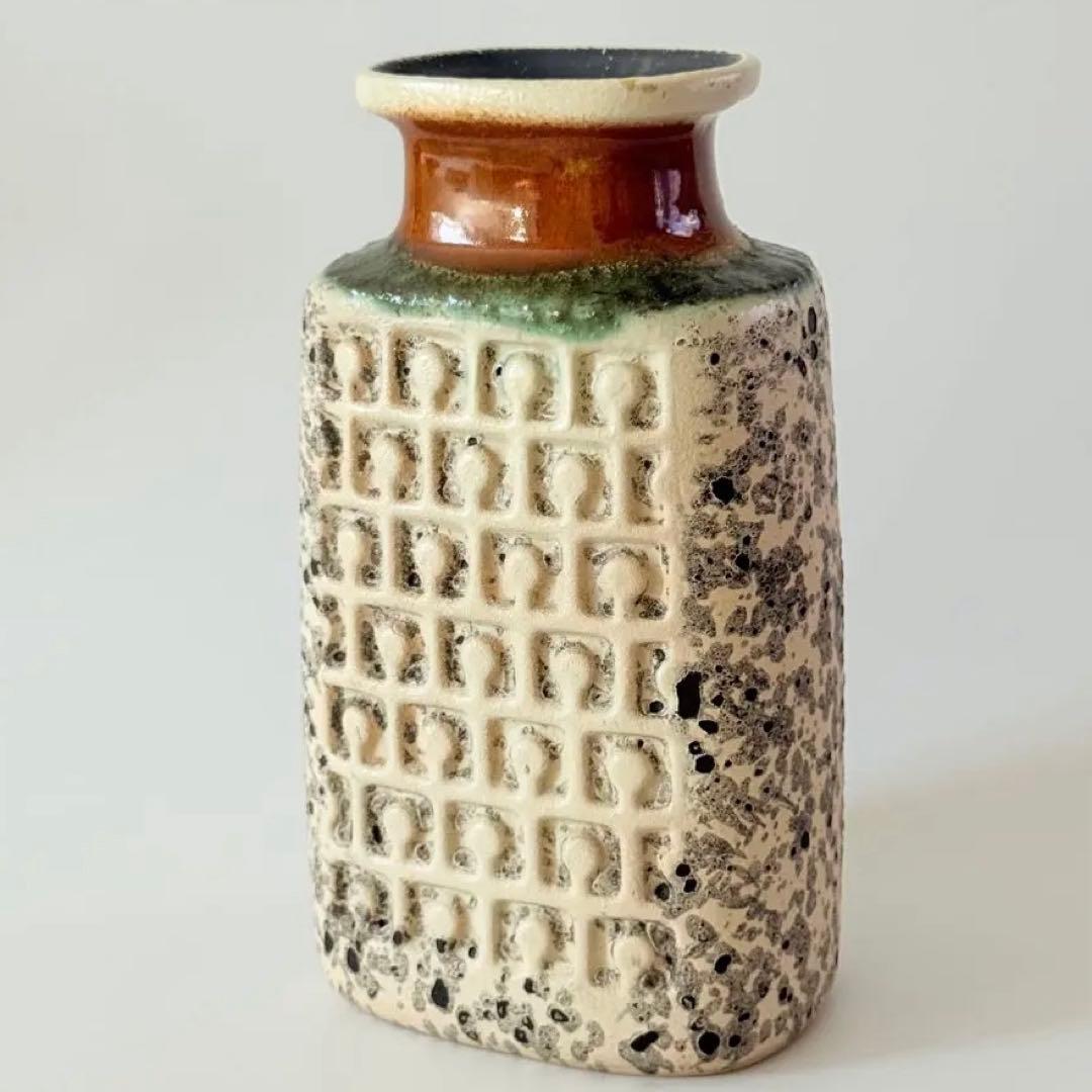 haldensleben fat lava ミッドセンチュリー 花瓶