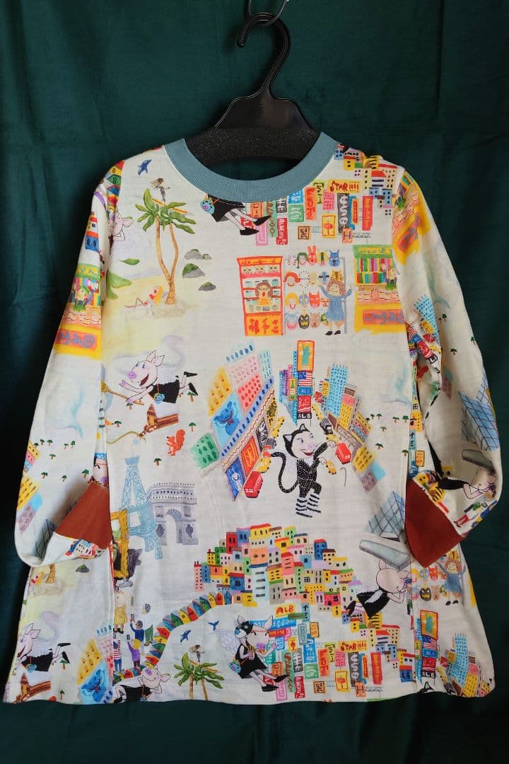 オレボレブラ　ブタさん柄チュニック