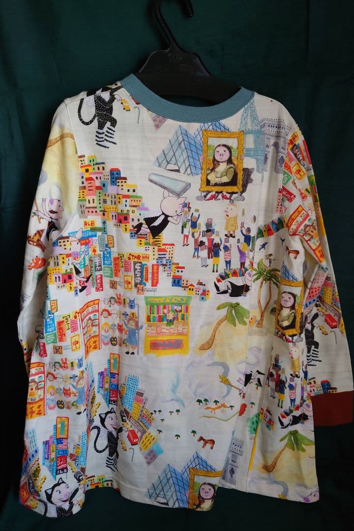 オレボレブラ　ブタさん柄チュニック