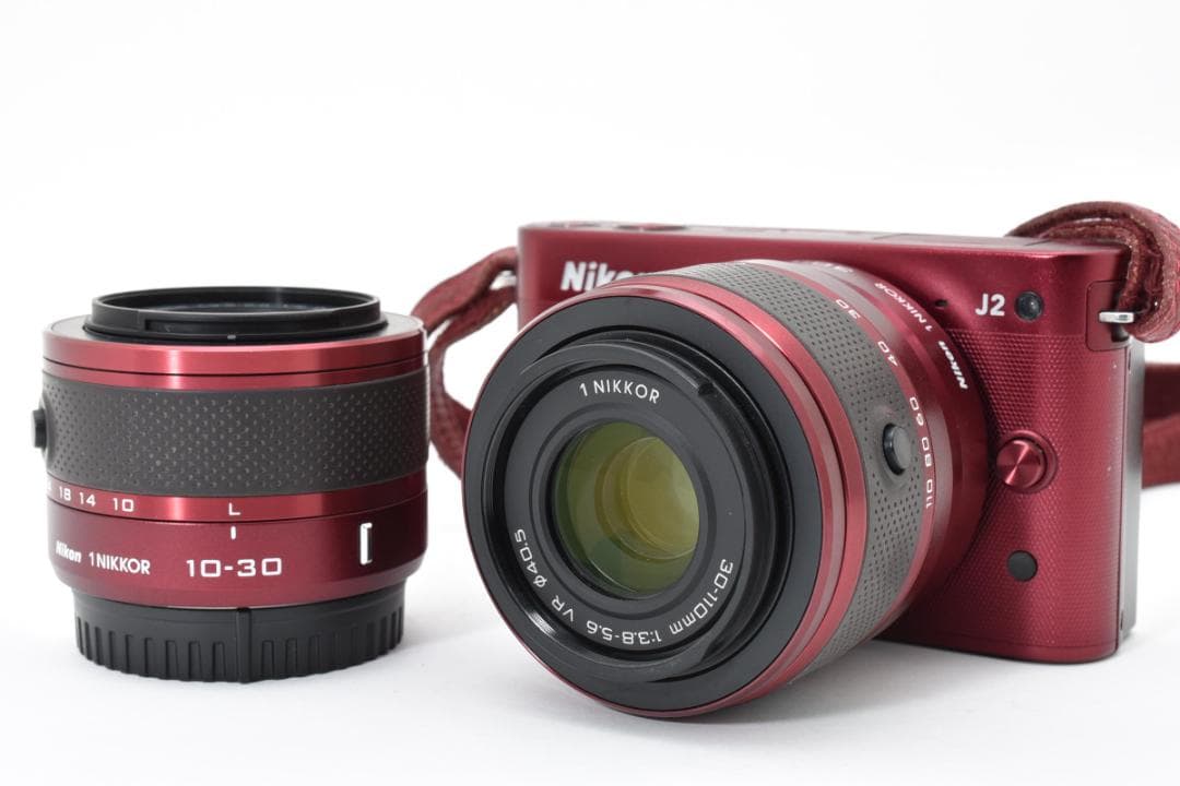★超美品★Nikon 1J2　10-30mm　30-110mm　A055