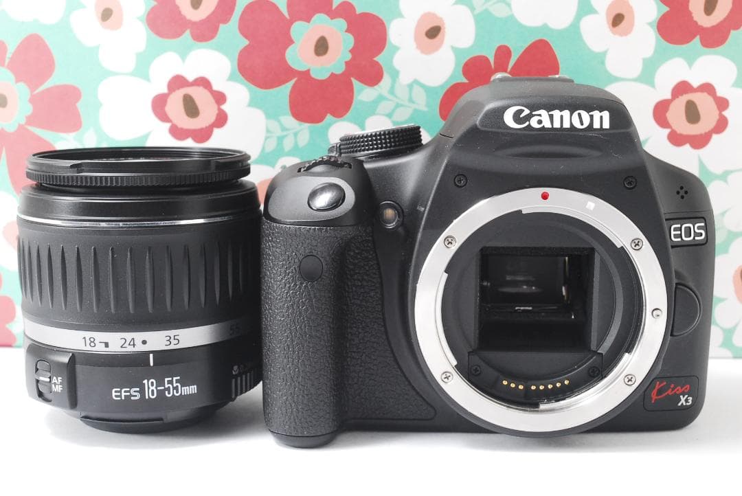 ❤初心者お勧め❤スマホ転送ＯＫ❤動画撮影❤kiss x3❤届いてすぐ使える❤