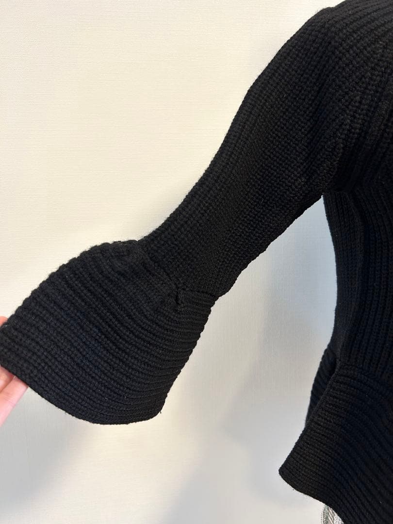 トリコ コムデギャルソン ニット トップス ブラック 黒 アーカイブ 2014