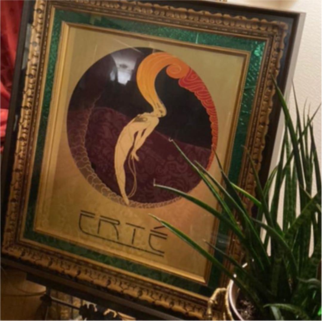 73×67 大判アンティーク額装/elteポスター