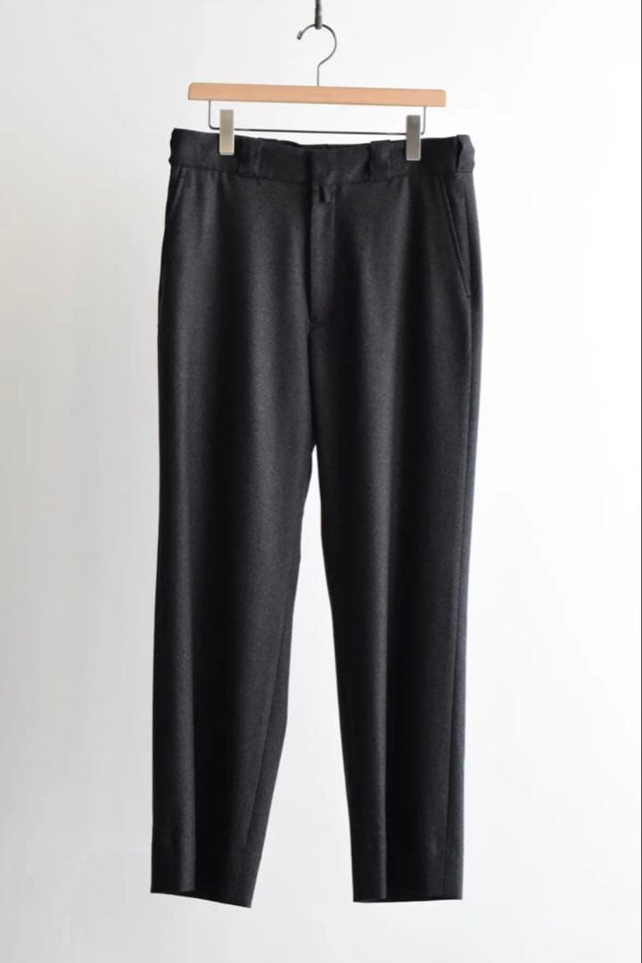COMOLI 25AW ウールフラノ パンツ コモリ