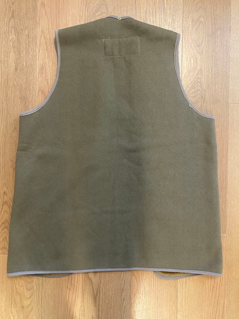 Barbour ビンテージライナーベスト ブラウン L〜XL