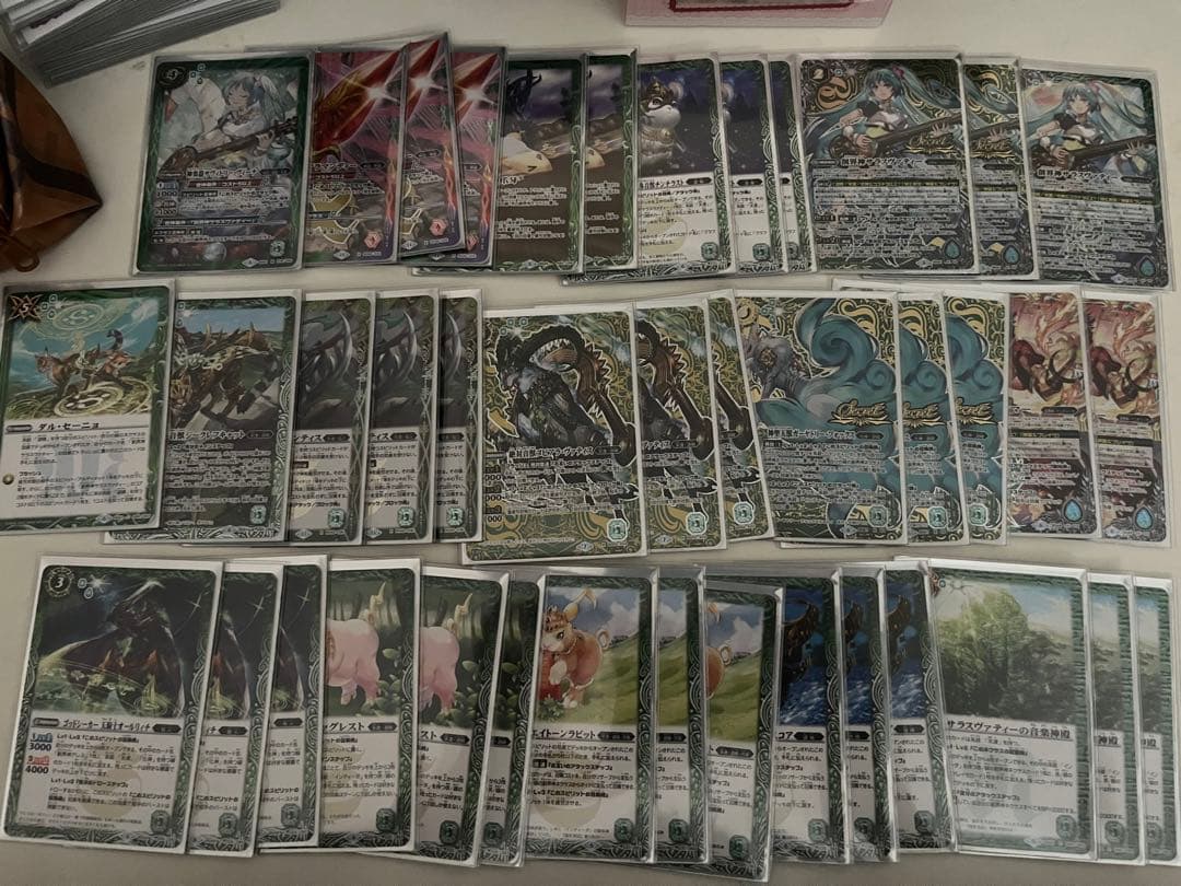 バトルスピリッツ　サラスヴァティー　遊精　デッキ　スリーブ付　シークレット