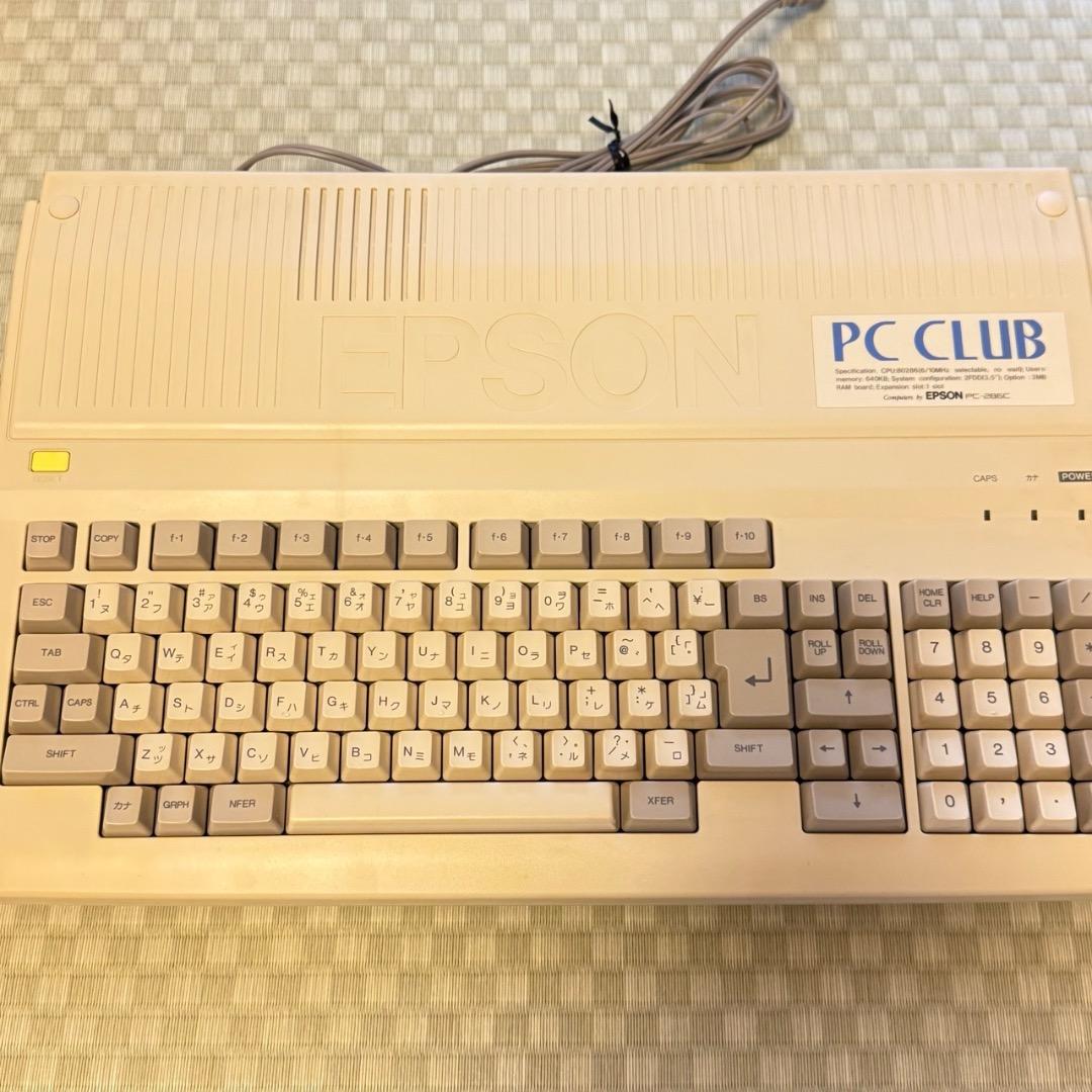 EPSON PC CLUB PC286C ジャンク
