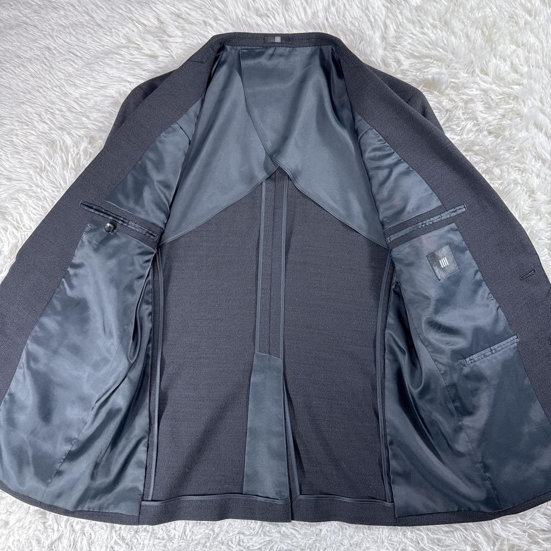 スーツセレクト スリーピーススーツ グレー AB5 ゆったり オールシーズン