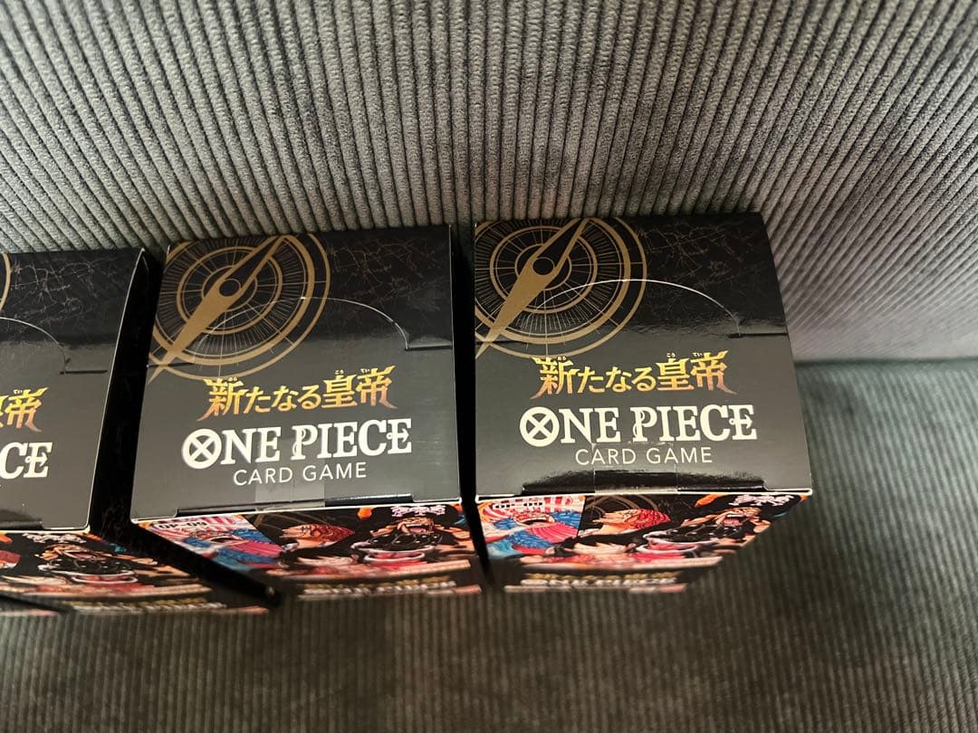 ONE PIECE カードゲーム 新たなる皇帝　テープ付き　5BOX