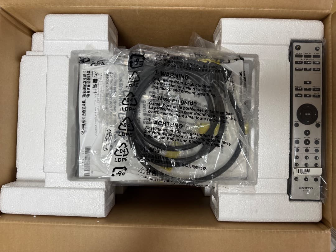 ★美品中古★ONKYO ネットワーク機能付CD/USBレシーバーCR-N755