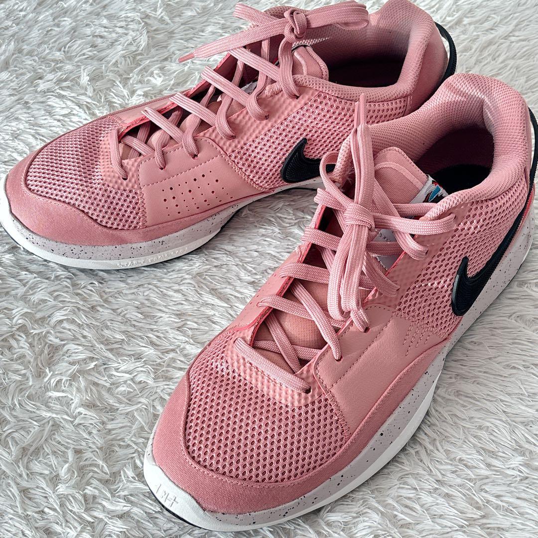 たいりょくなしお様リクエスト品】Nike Ja1 \"Bite\" ピンク 29cm