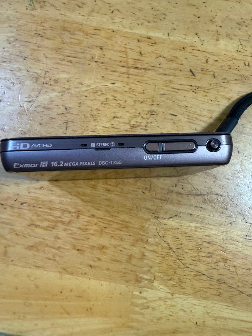 【美品】ソニー サイバーショット DSC-TX55（BW） デジタルスチルカメラ