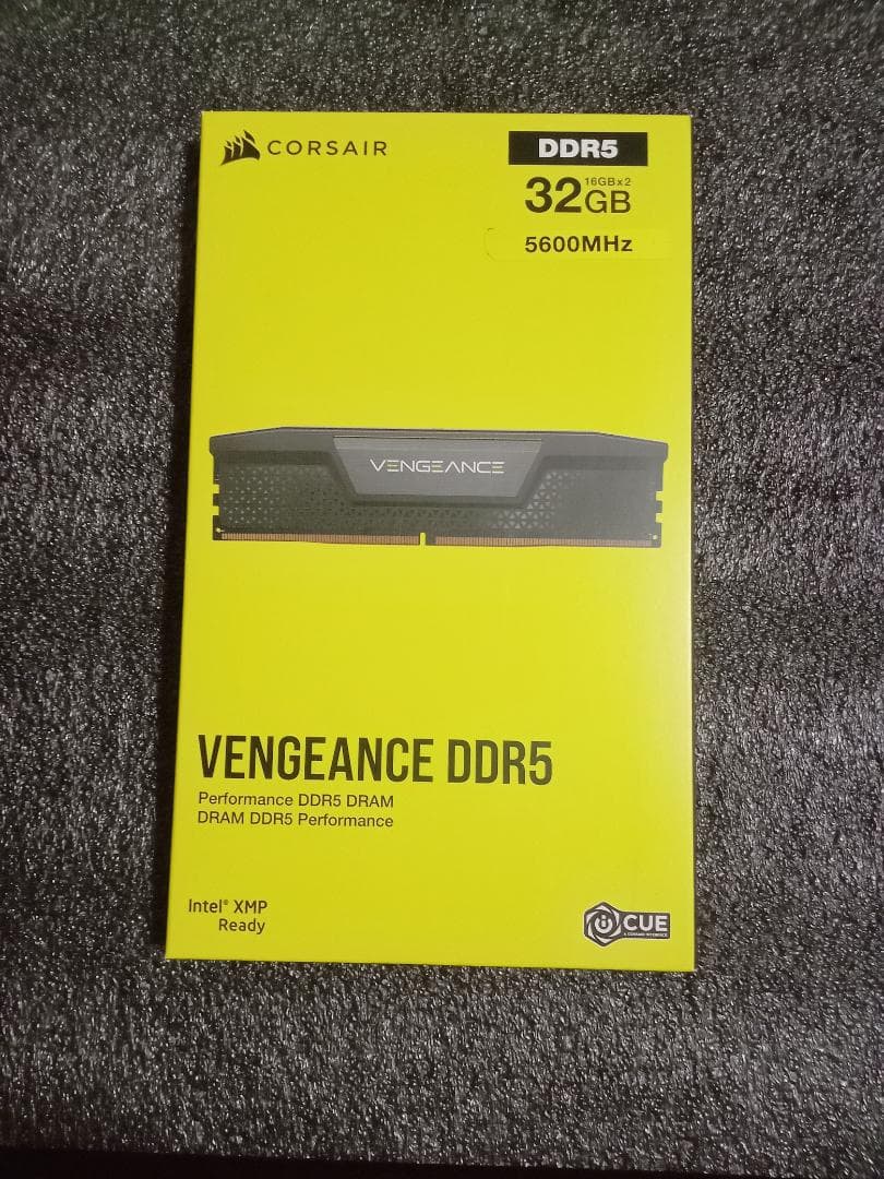 メモリー Corsair DDR5 32GB 16GB x2 5600MHz
