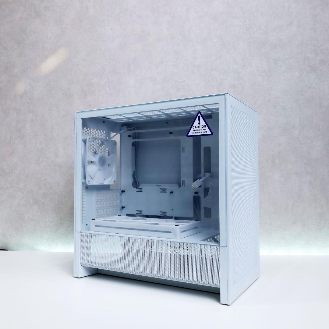 NZXT H3 FLOW White CPUクーラー＆ファンセット　㊸